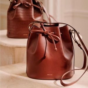 Sezane Farrow Bucket Bag